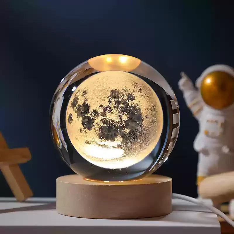 Lámpara Galaxia de Cristal